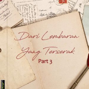 cover depan dari lembaran yang terserak part 3