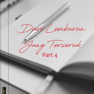 cover depan buku dari lembaran yang berserak part 4