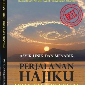cover depan buku perjalanan hajiku tidak baca menyesal
